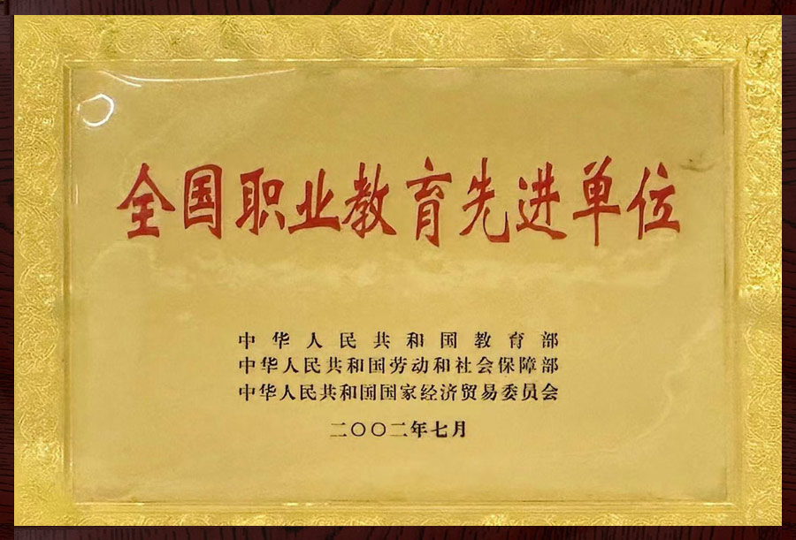 全国职业教育先进单位