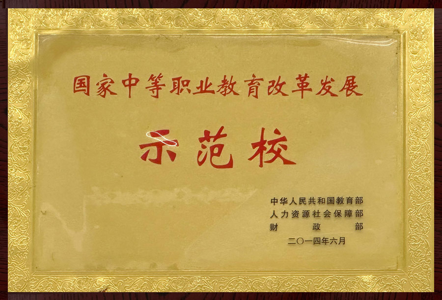 国家中等职业教育改革发展示范校